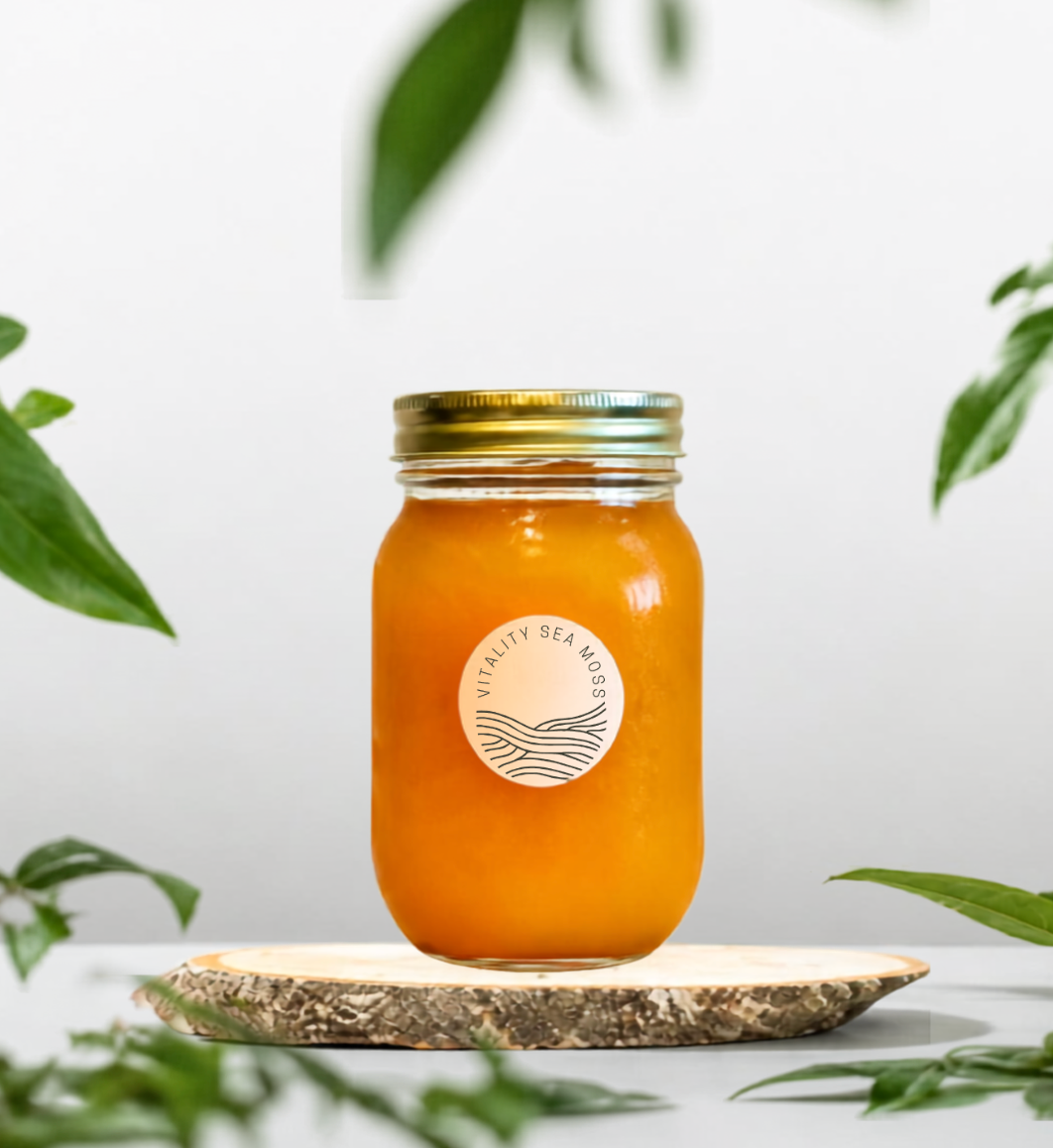 Orange-Ginger Sea Moss Gel