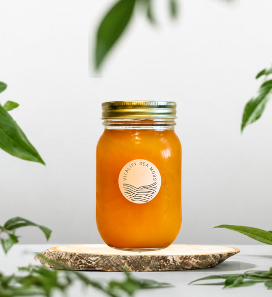 Orange-Ginger Sea Moss Gel