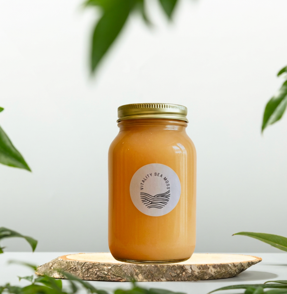 Orange-Ginger Sea Moss Gel